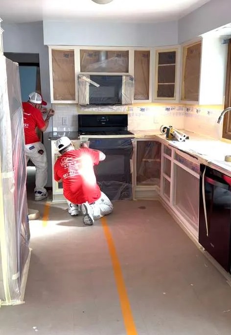 Interior painting in Minnesota home
