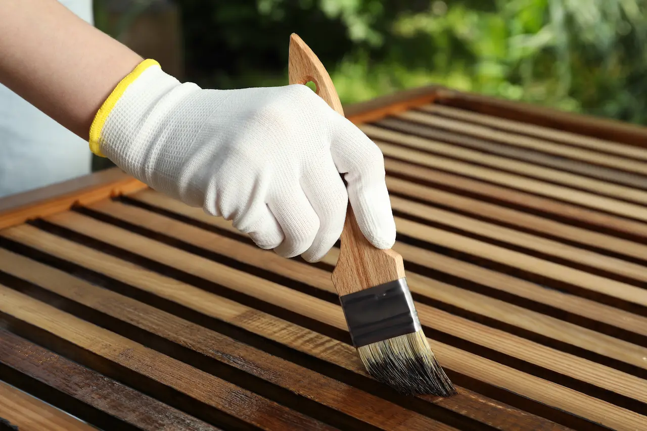 Wood restoration on outdoor wood surfaces in Minnesota