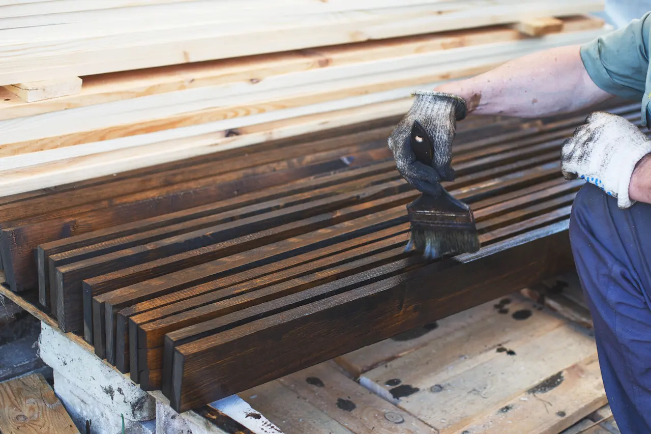 Wood staining service in Minnesota